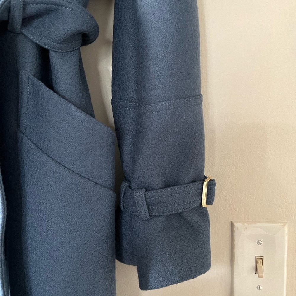 Ted Baker Blue Trench Coat - Picture 4 of 6